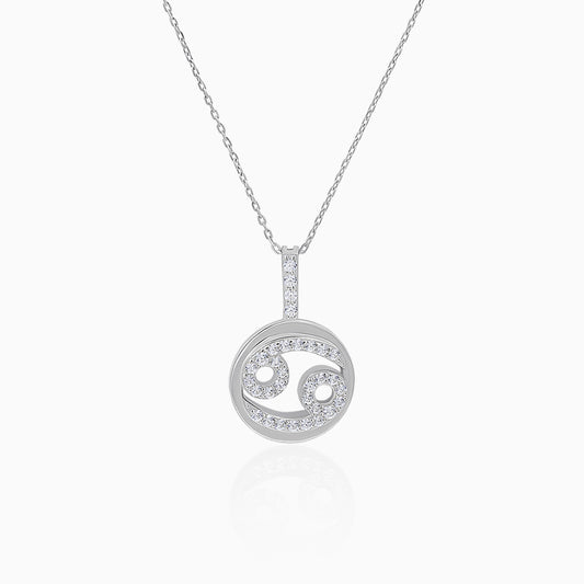 Zodiac Sign Silver Pendant Necklace