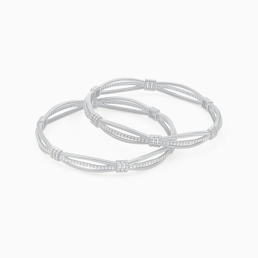 Silver Knot Bangle