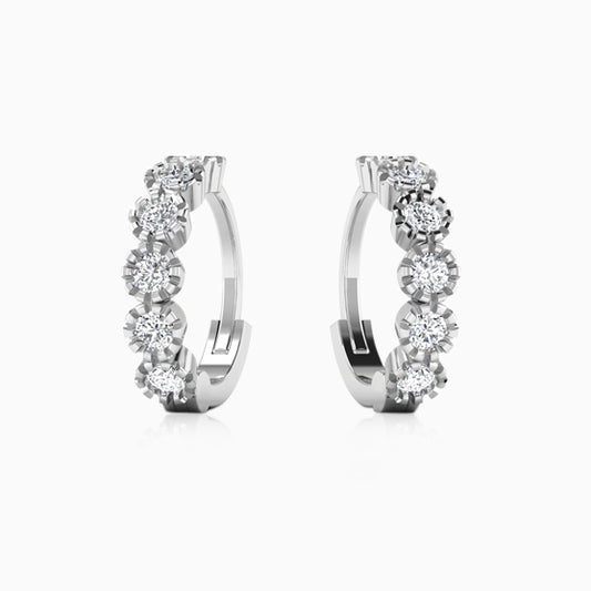 Silver Elegance Hoop Earrings