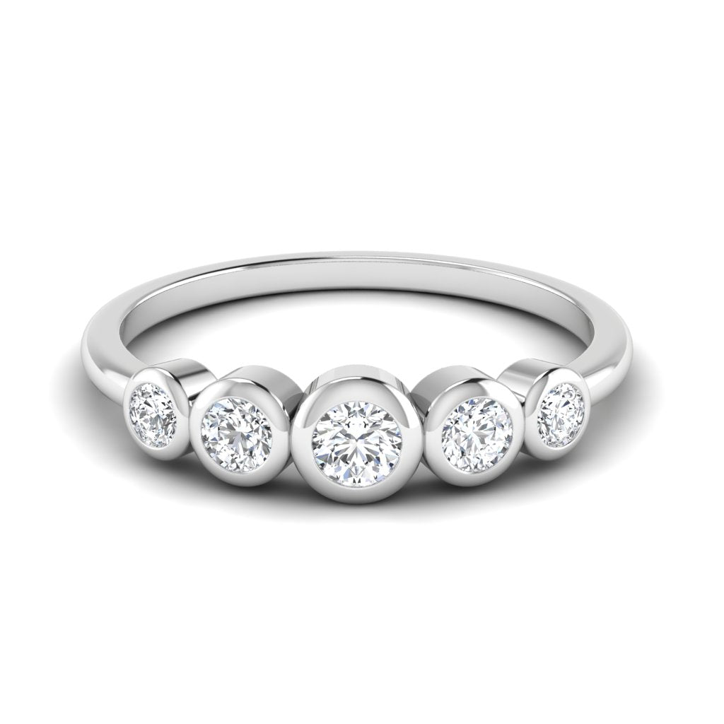 Five Stone Diamond Ring