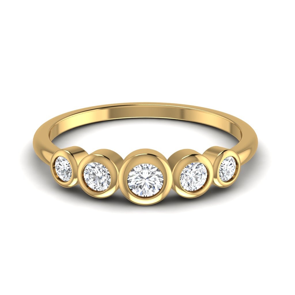 Five Stone Diamond Ring