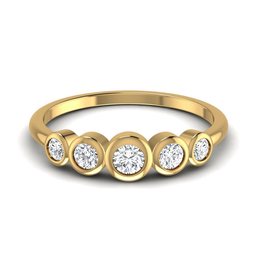 Five Stone Diamond Ring