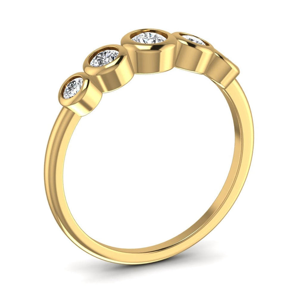 Five Stone Diamond Ring