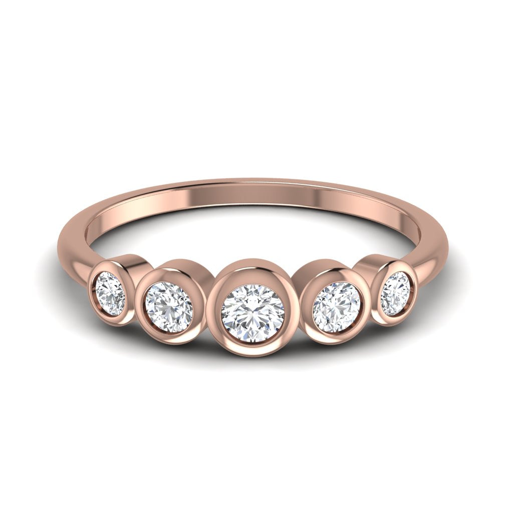 Five Stone Diamond Ring