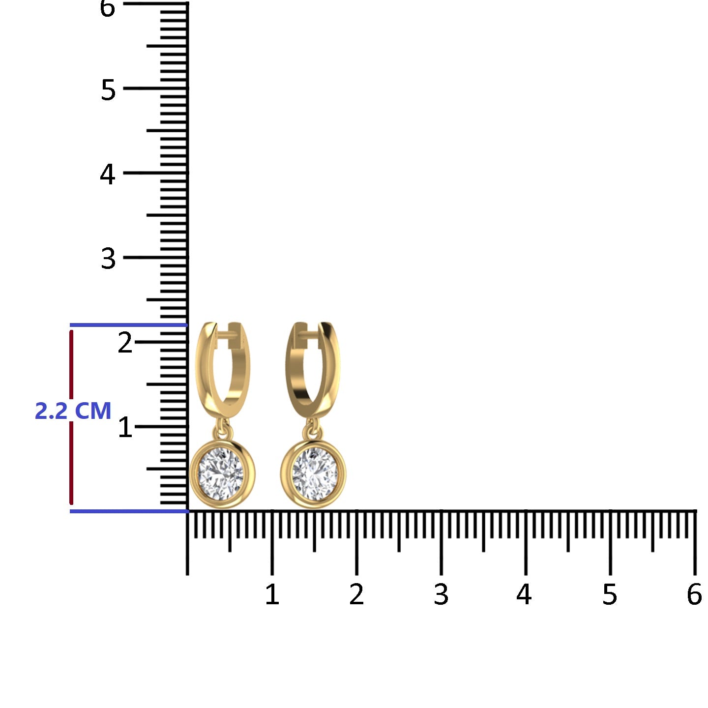 Silver Hoop Earring