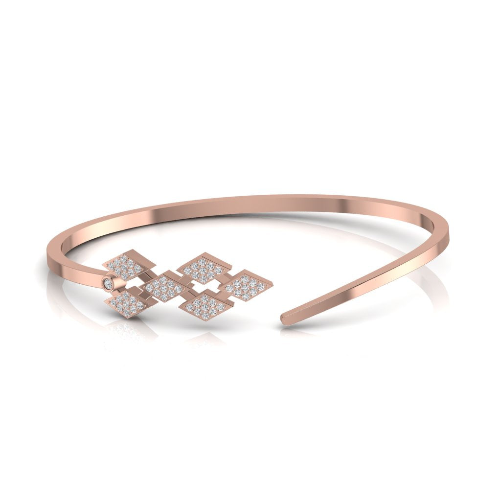 Silver Open Bracelet