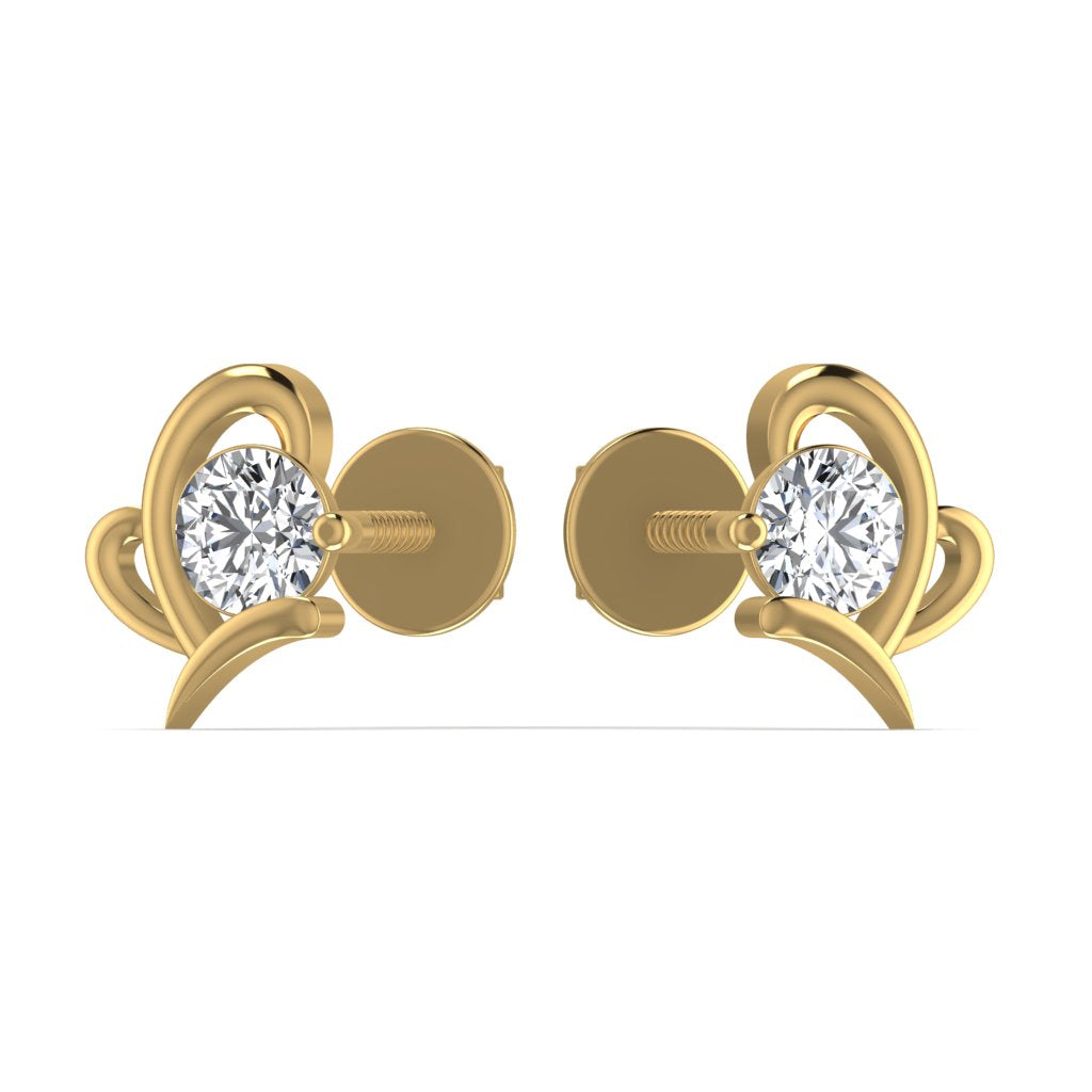 Lab Diamond Stud Earring