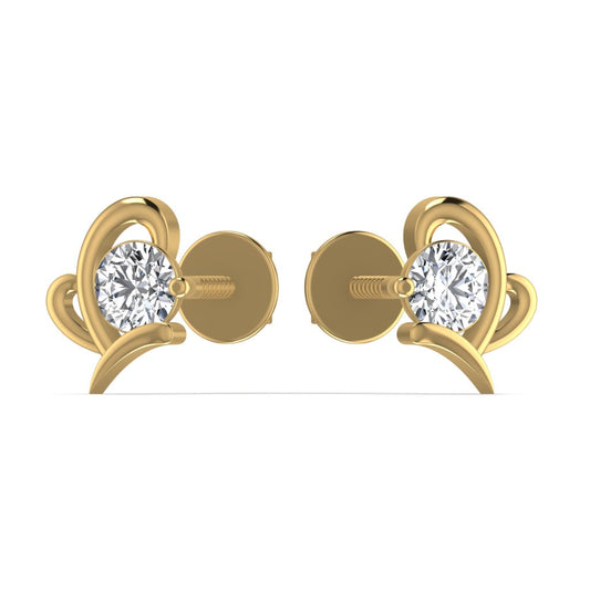 Lab Diamond Stud Earring