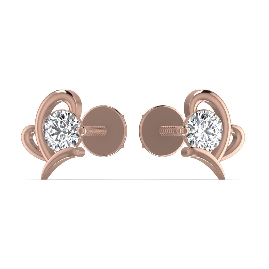 Lab Diamond Stud Earring
