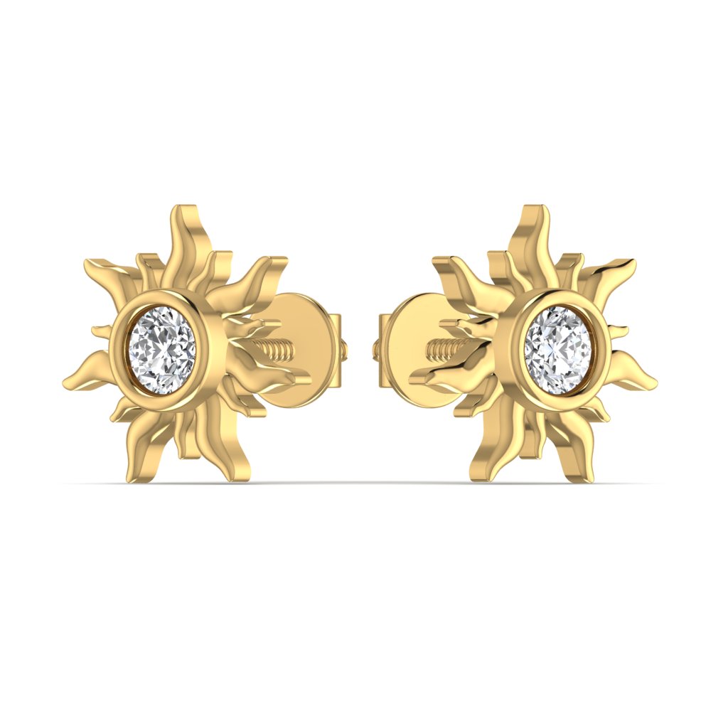 Diamond Stud Earrings