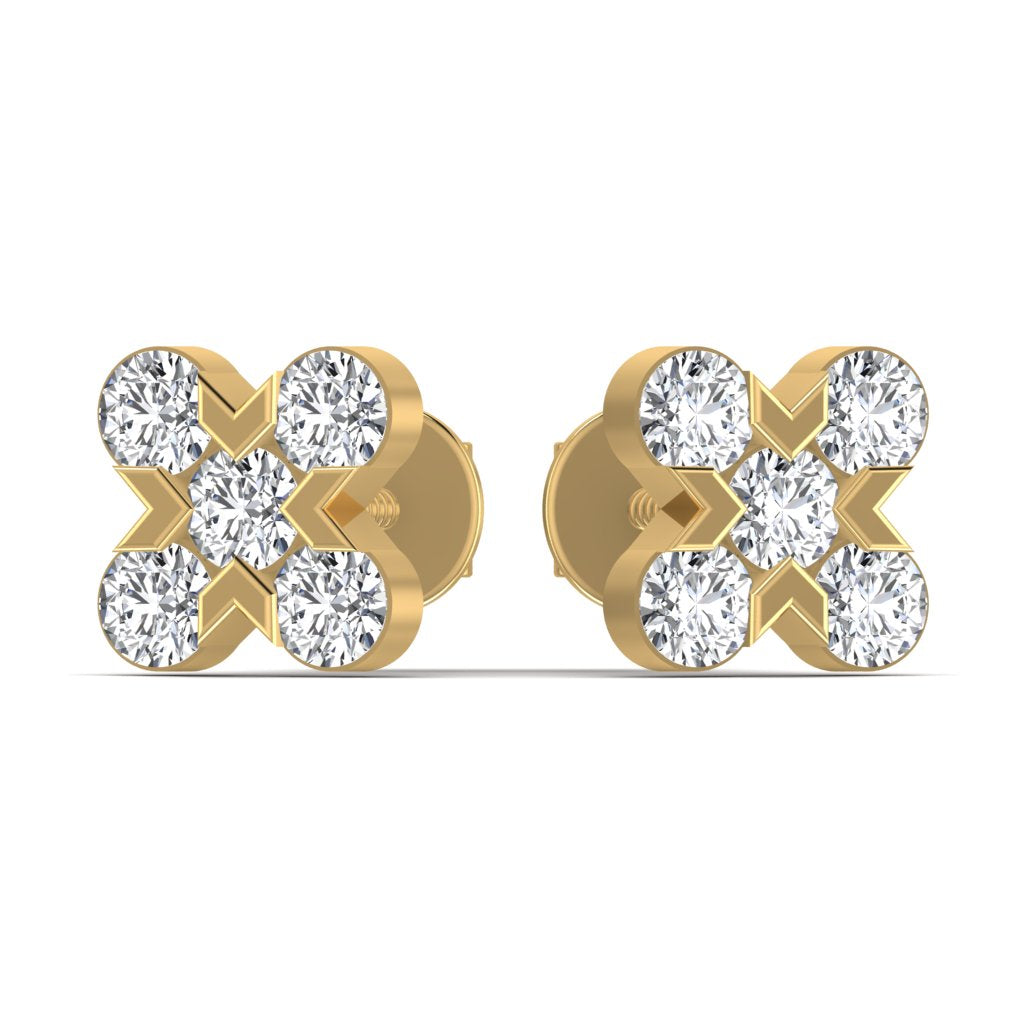 Diamond Stud Earring