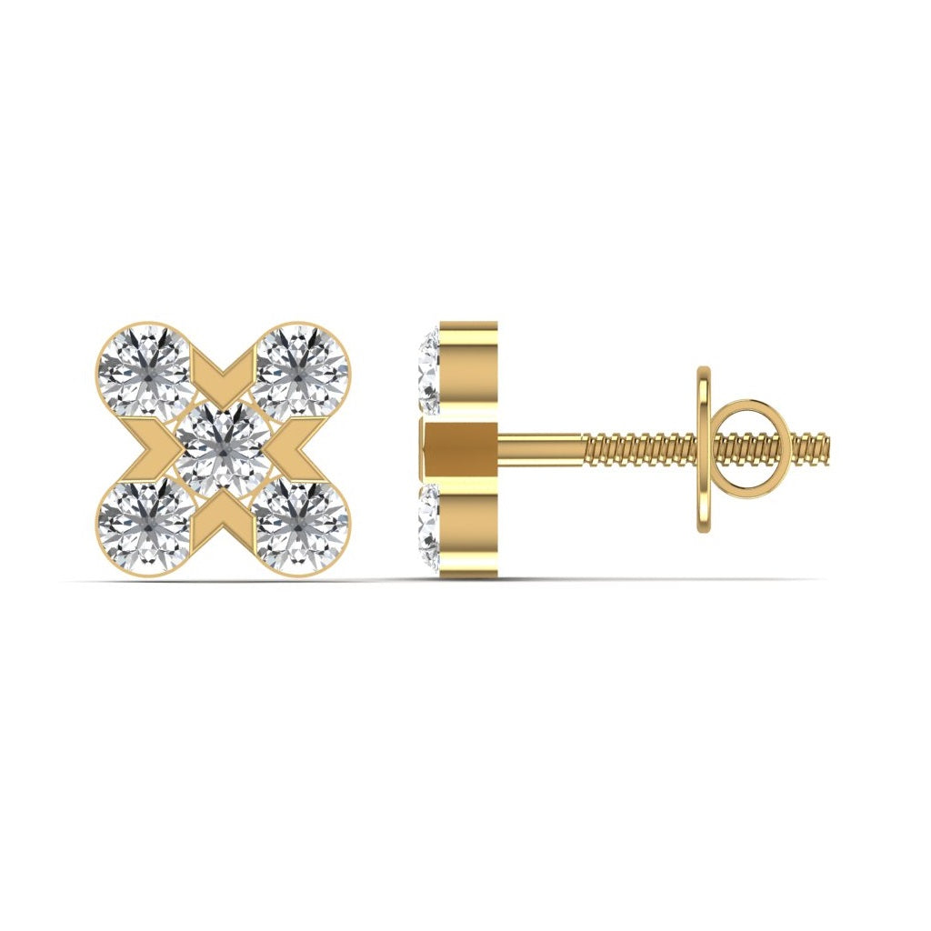 Diamond Stud Earring