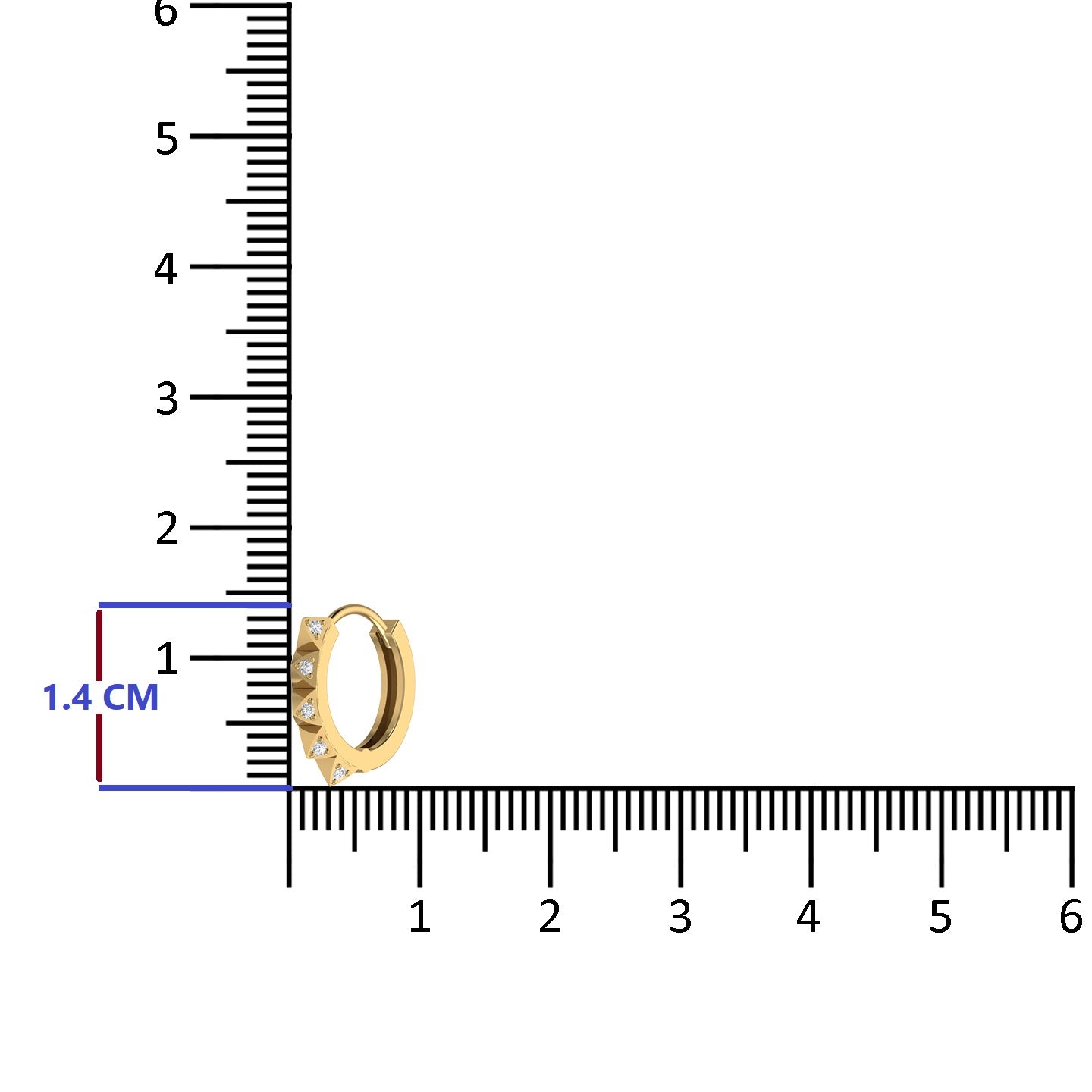 Men's Hoop Earring