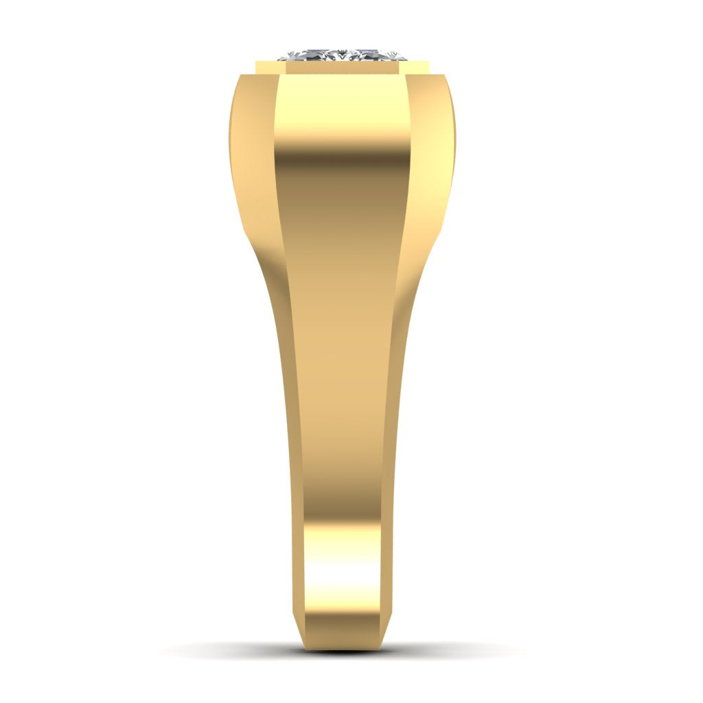 Emerald Cut Men's Ring