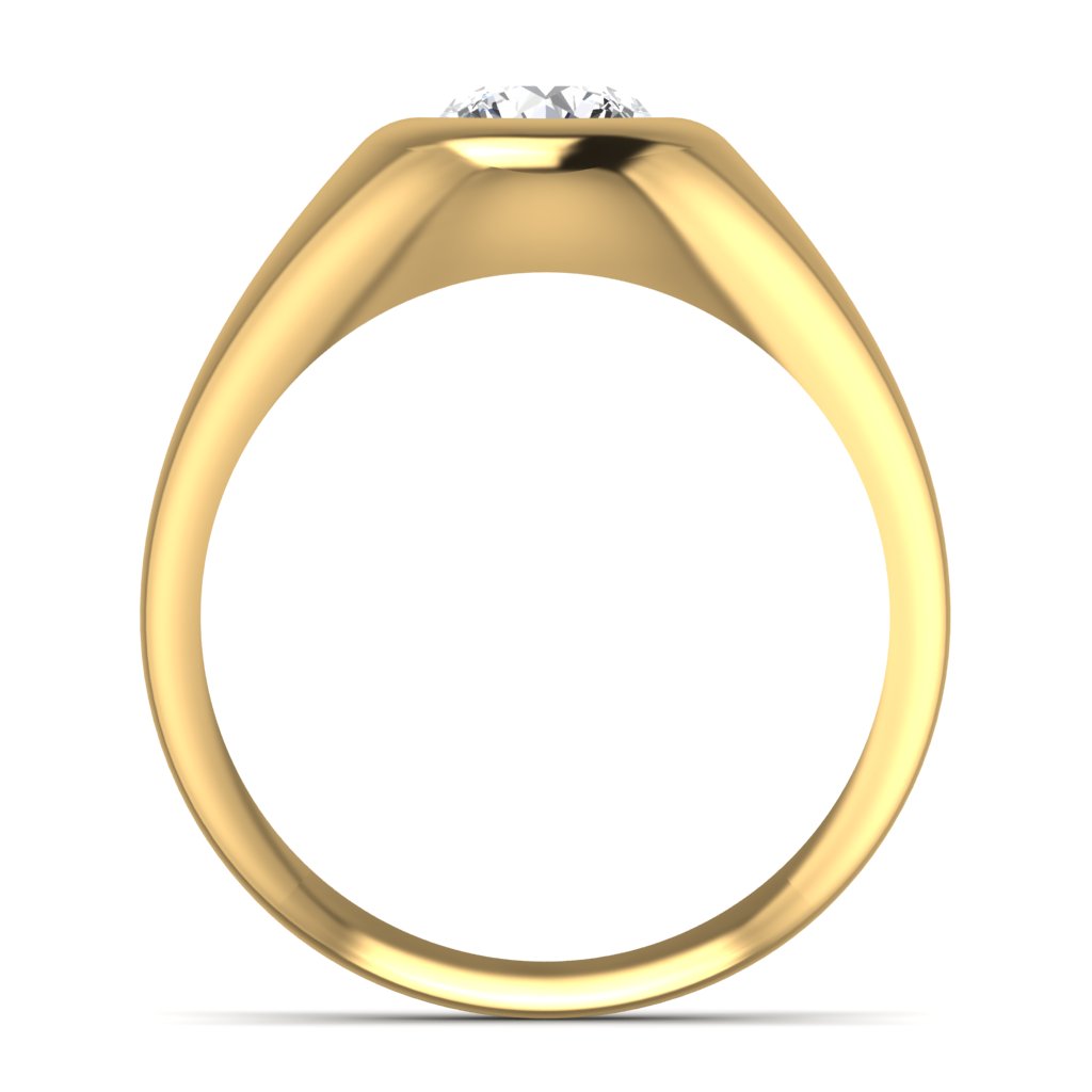 Lab Diamond Men's Ring