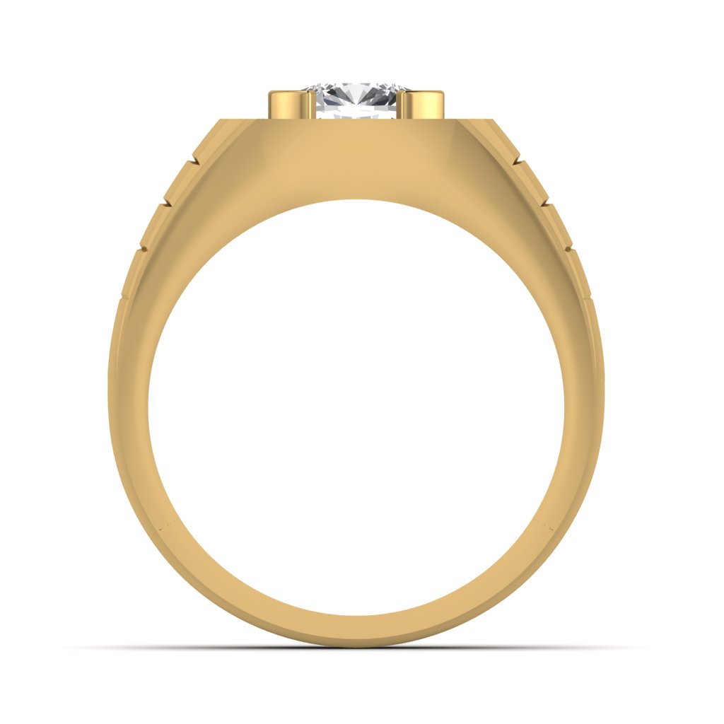 Solitaire Cushion Diamond Ring