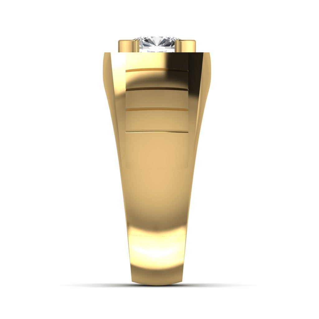 Solitaire Cushion Diamond Ring