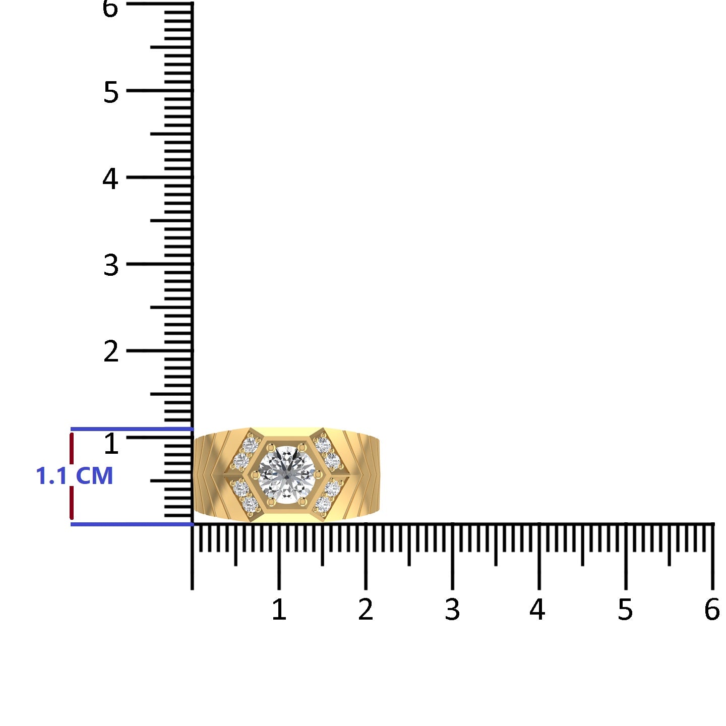 Solitaire Men's Diamond Ring