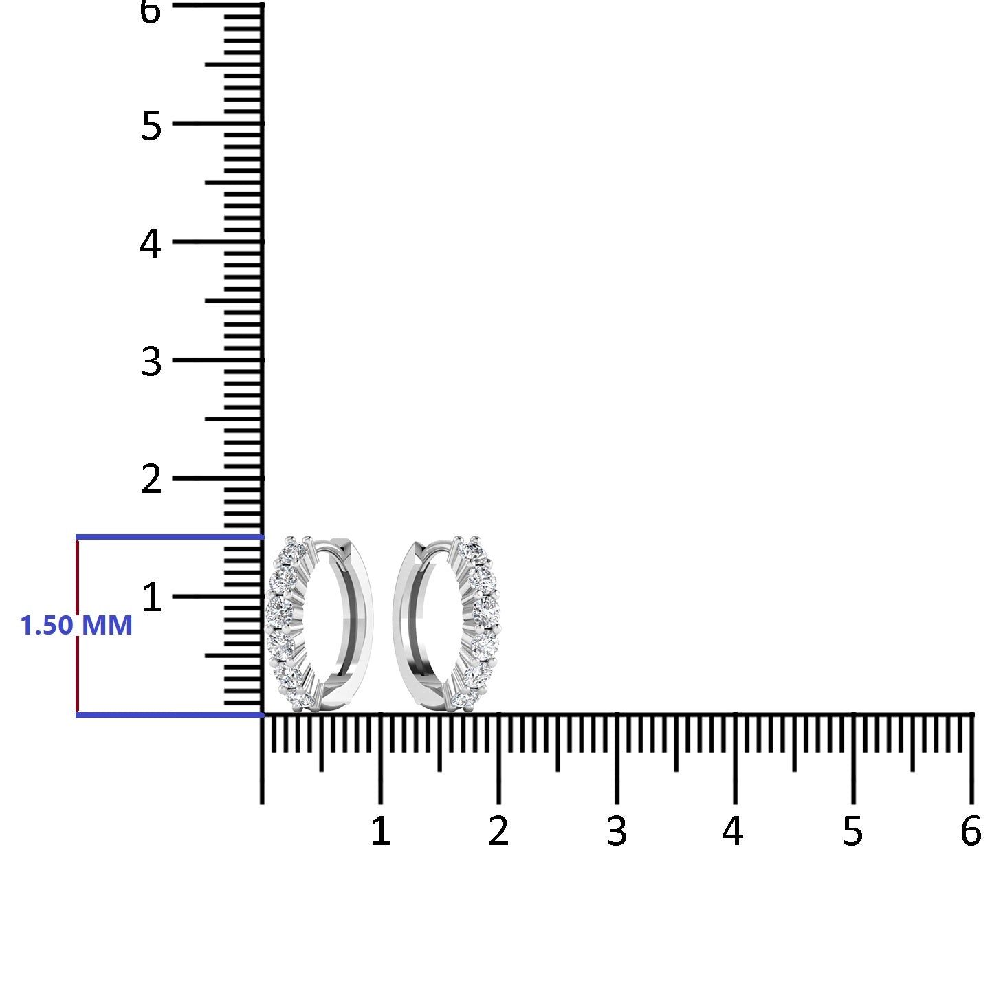 Sterling Silver Hoop Earrings