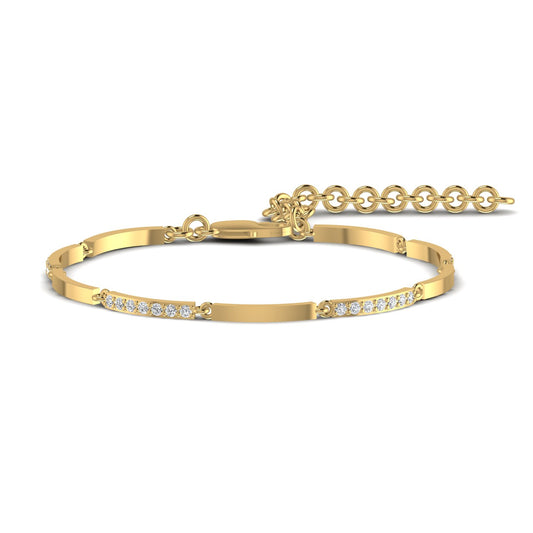 Round Diamond Bracelet