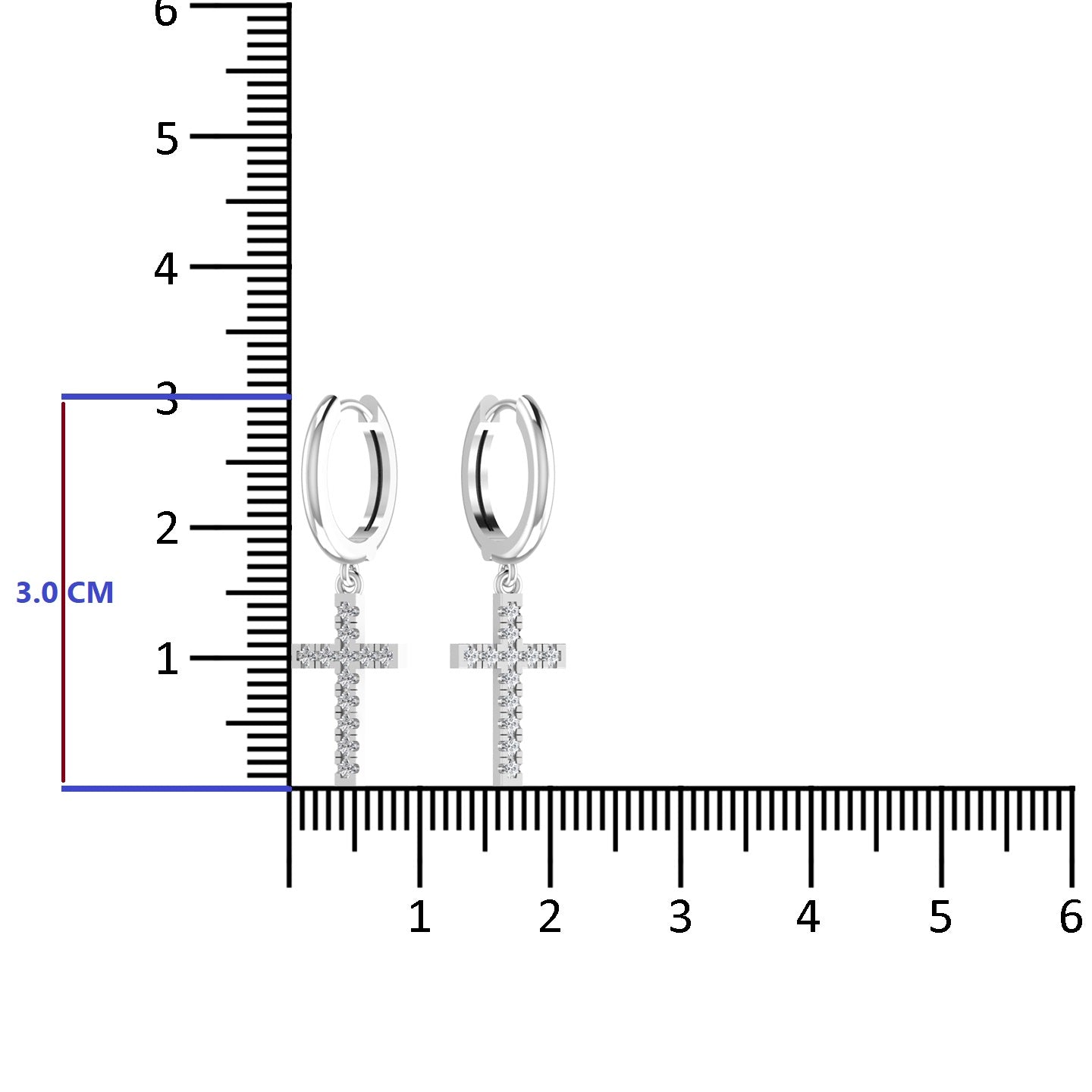 Silver Hoop Earrings