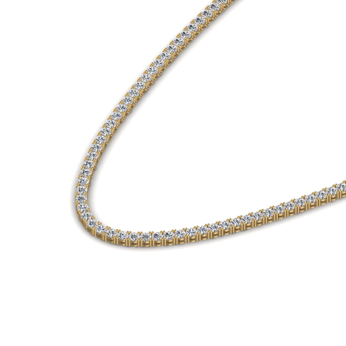 925 Silver Tennis Necklace