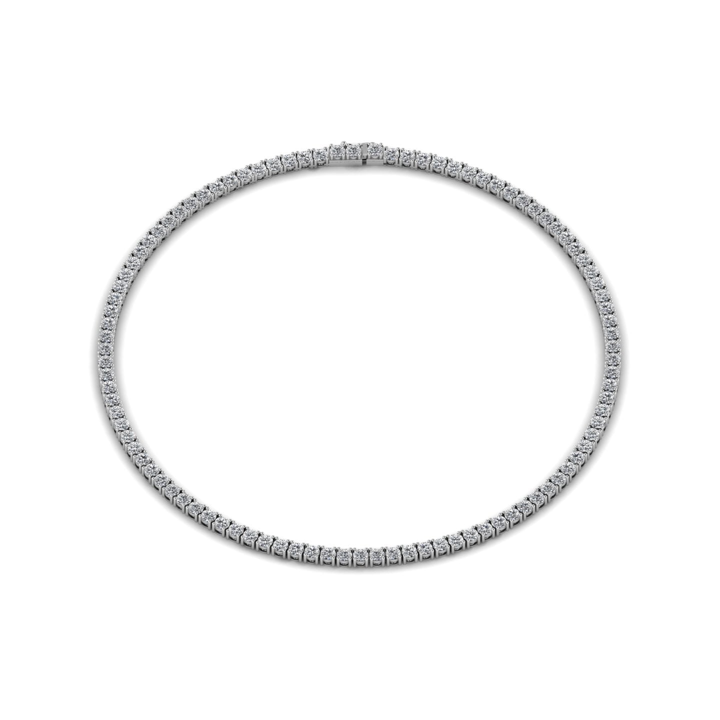 925 Silver Tennis Necklace