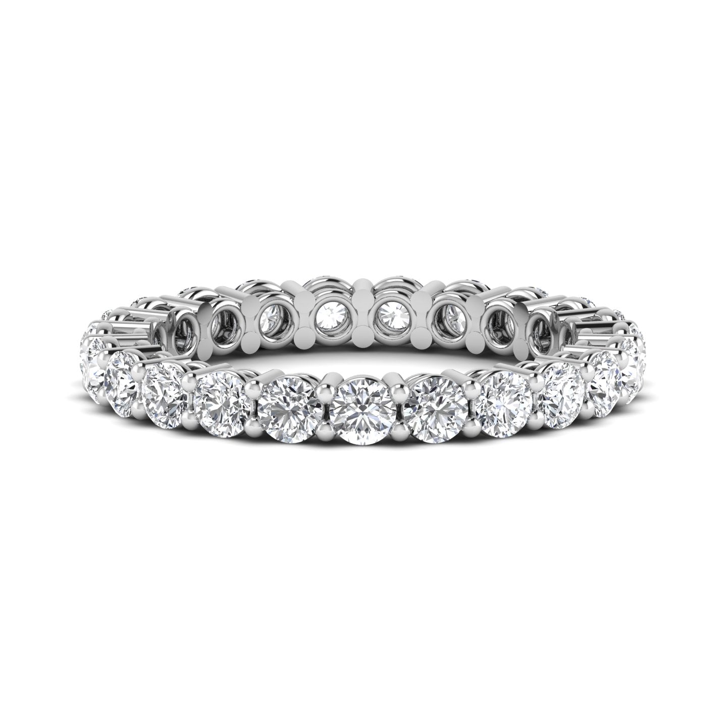 Lab Diamond Wedding Band