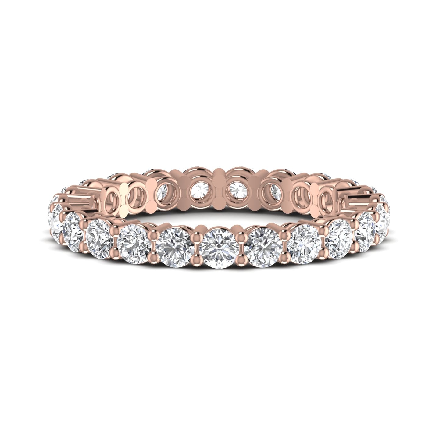 Lab Diamond Wedding Band