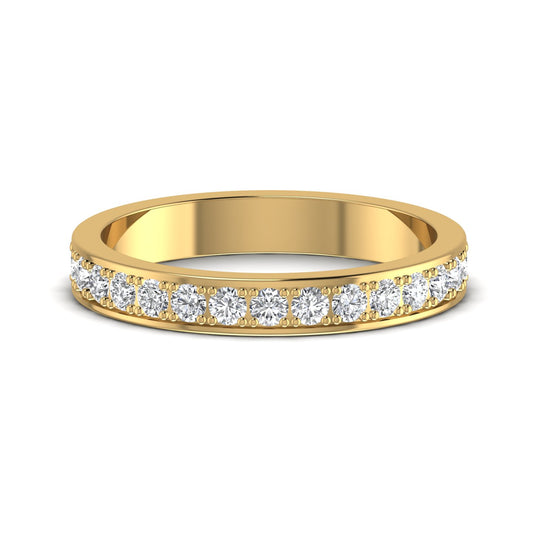 Diamond Gold Eternity Band