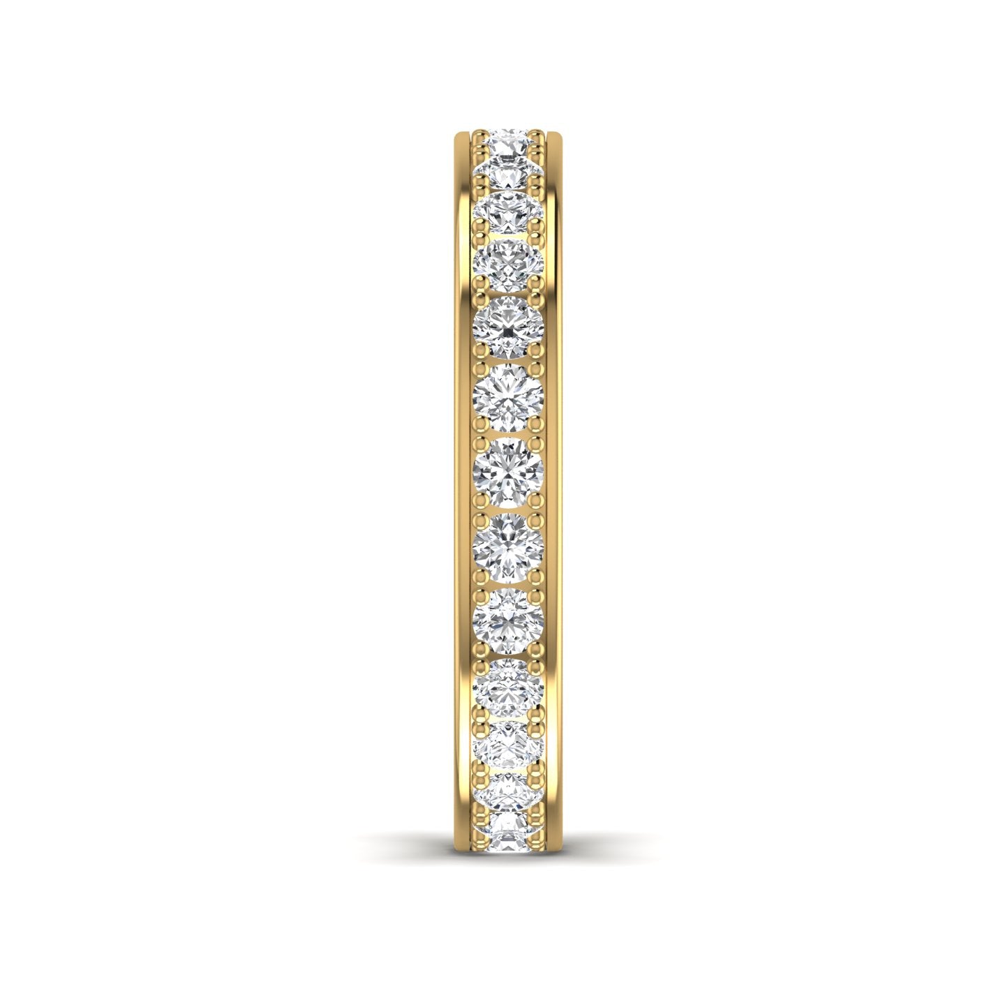 Diamond Gold Eternity Band