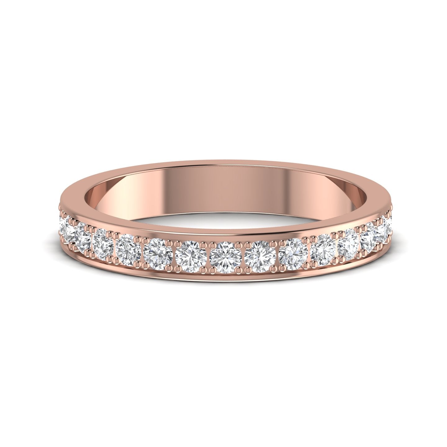 Diamond Gold Eternity Band