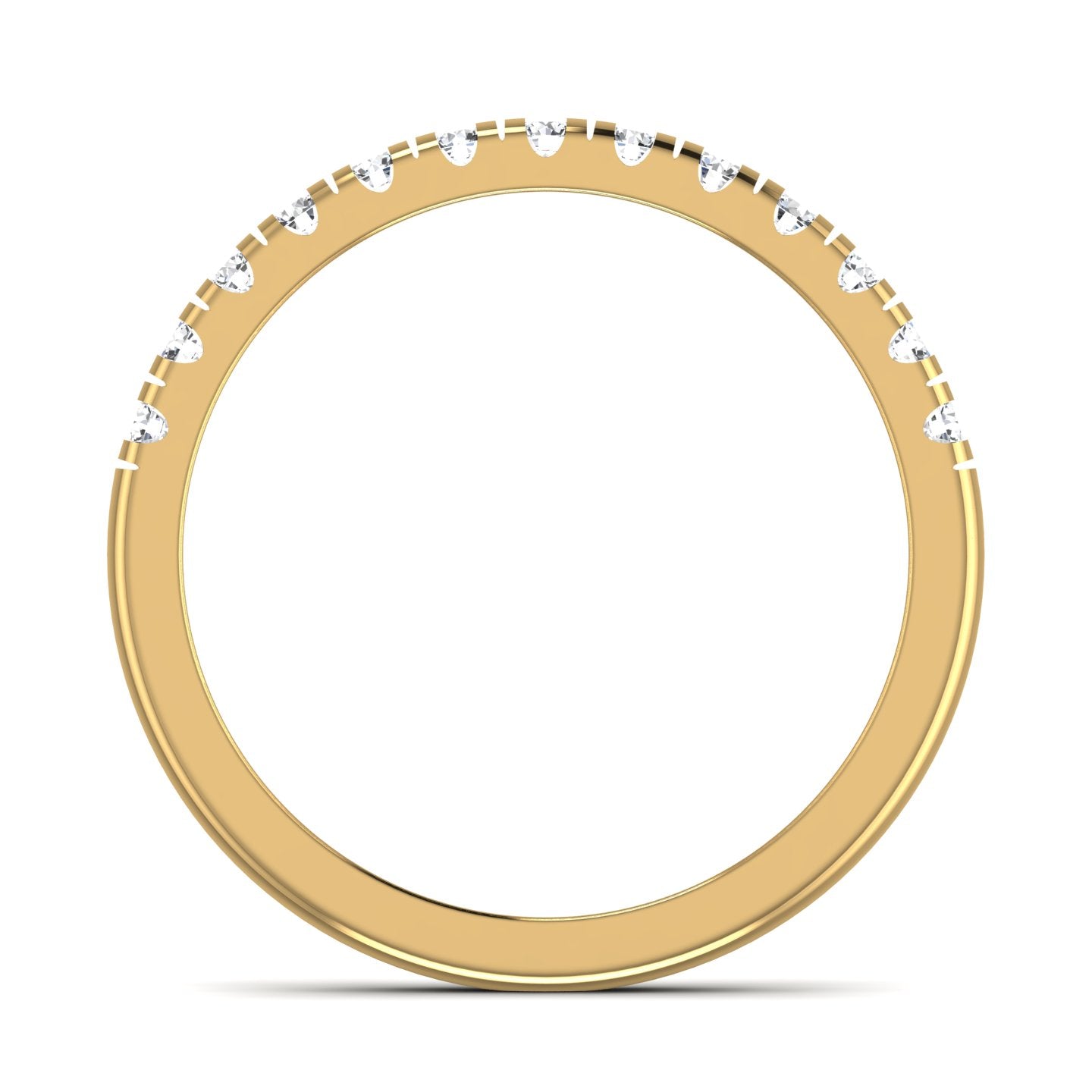 Half Eternity Diamond Ring