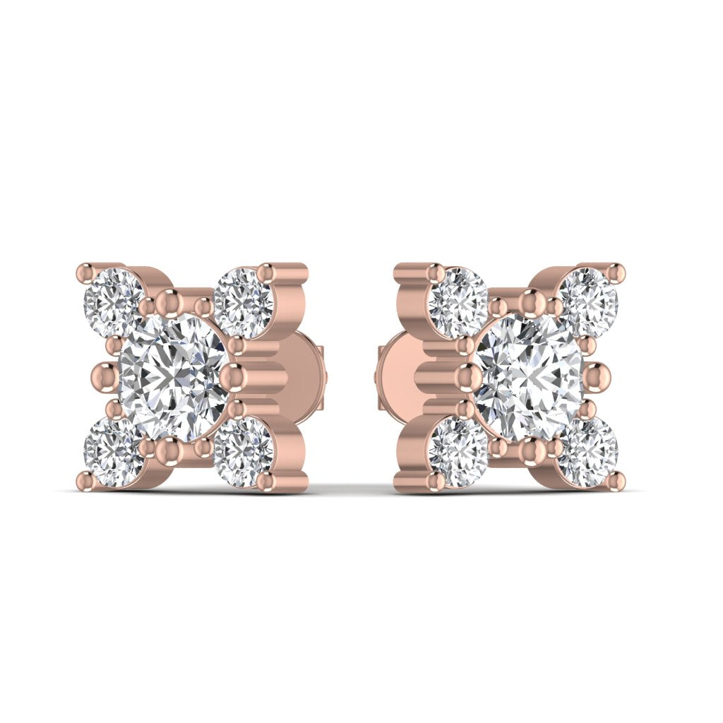 Diamond Stud Earrings