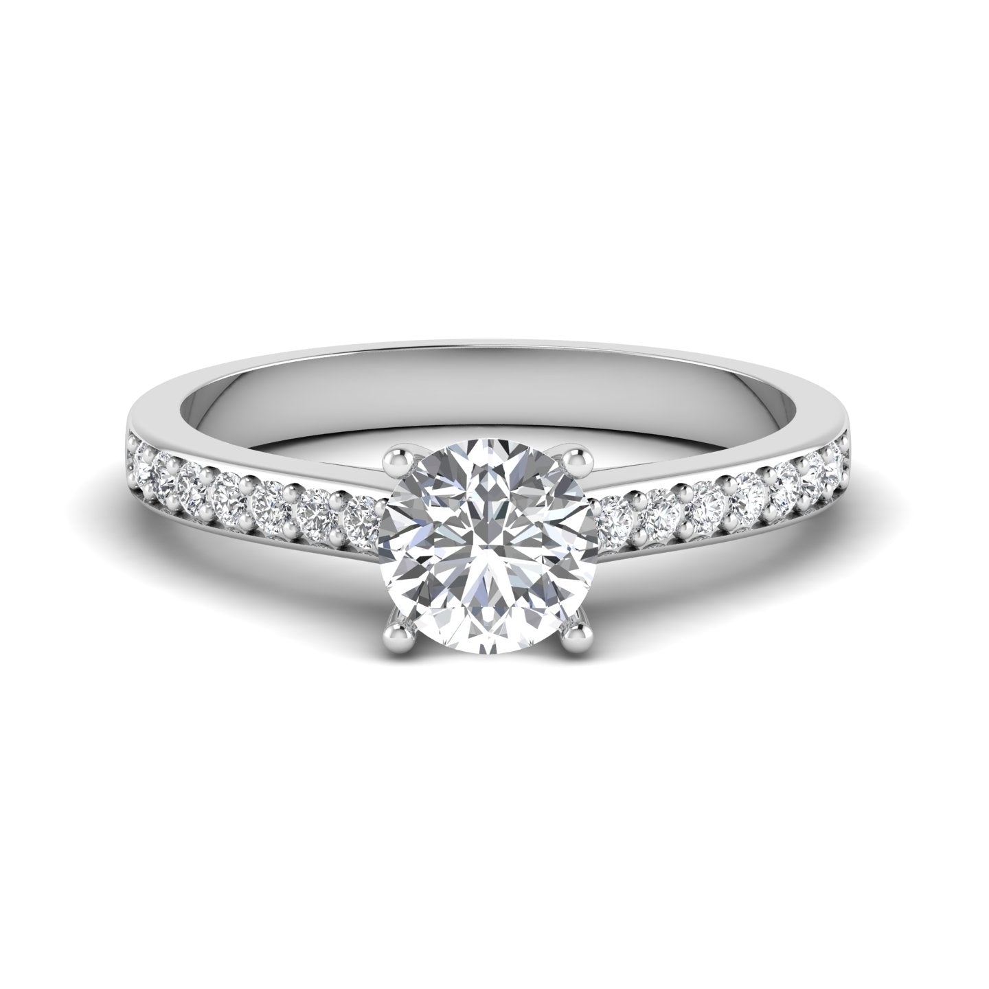 Halo Engagement Ring