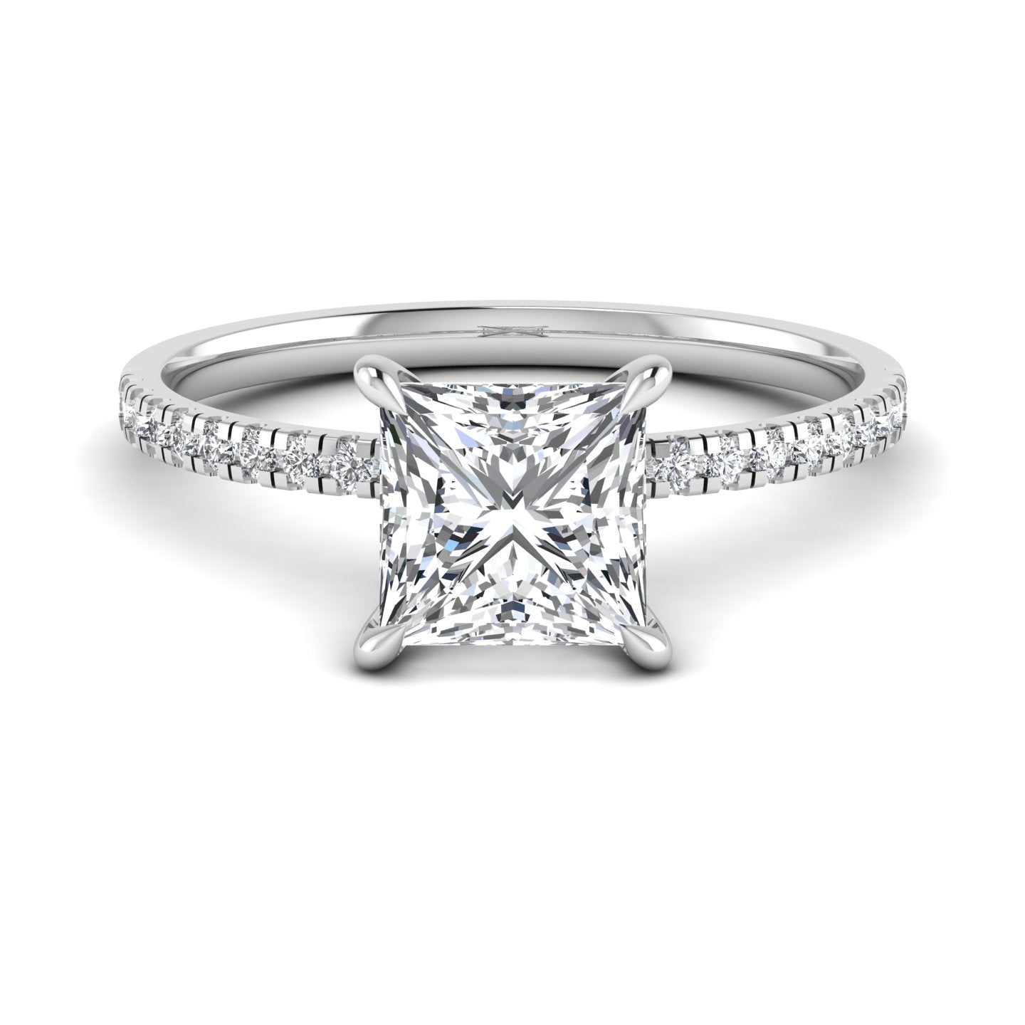 Princess Diamond Engagement Ring