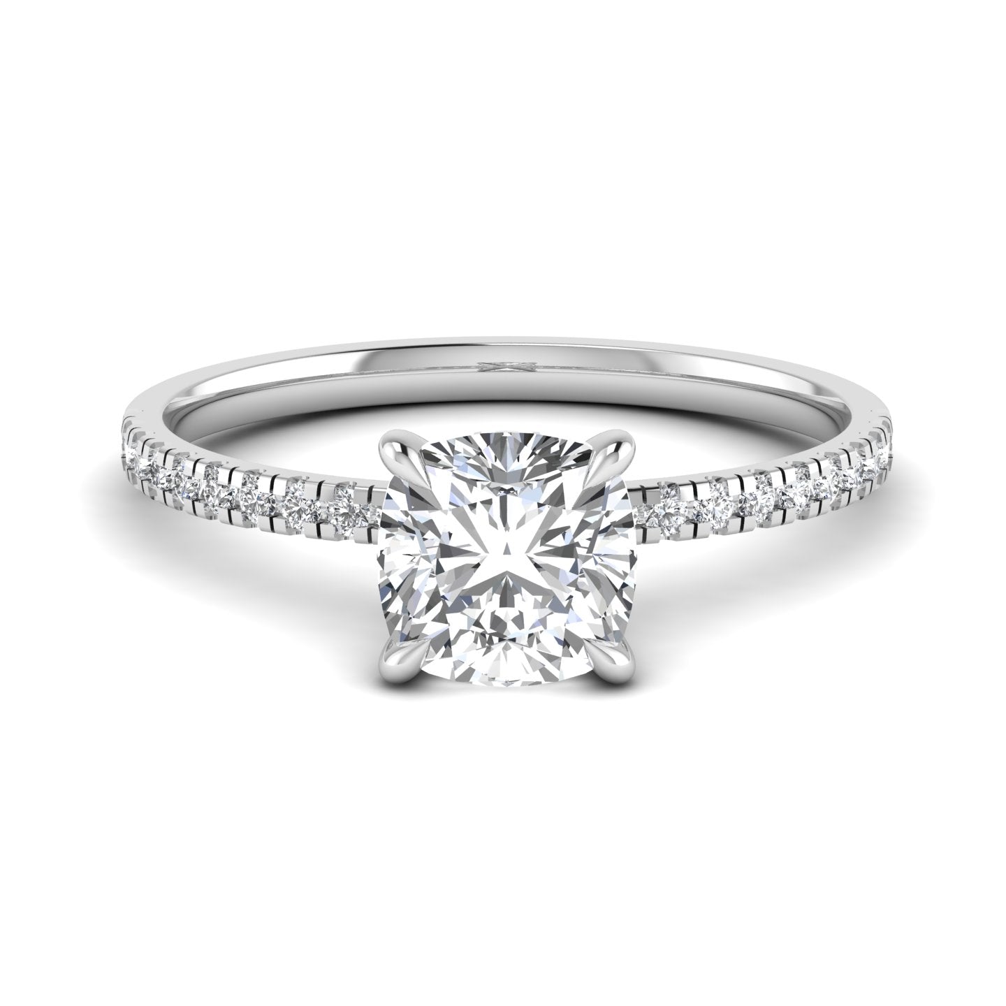 Cushion Diamond Engagement Ring