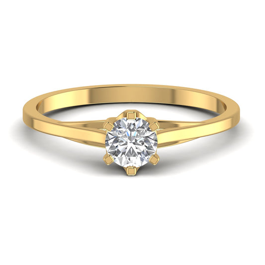 Diamond Solitaire Ring