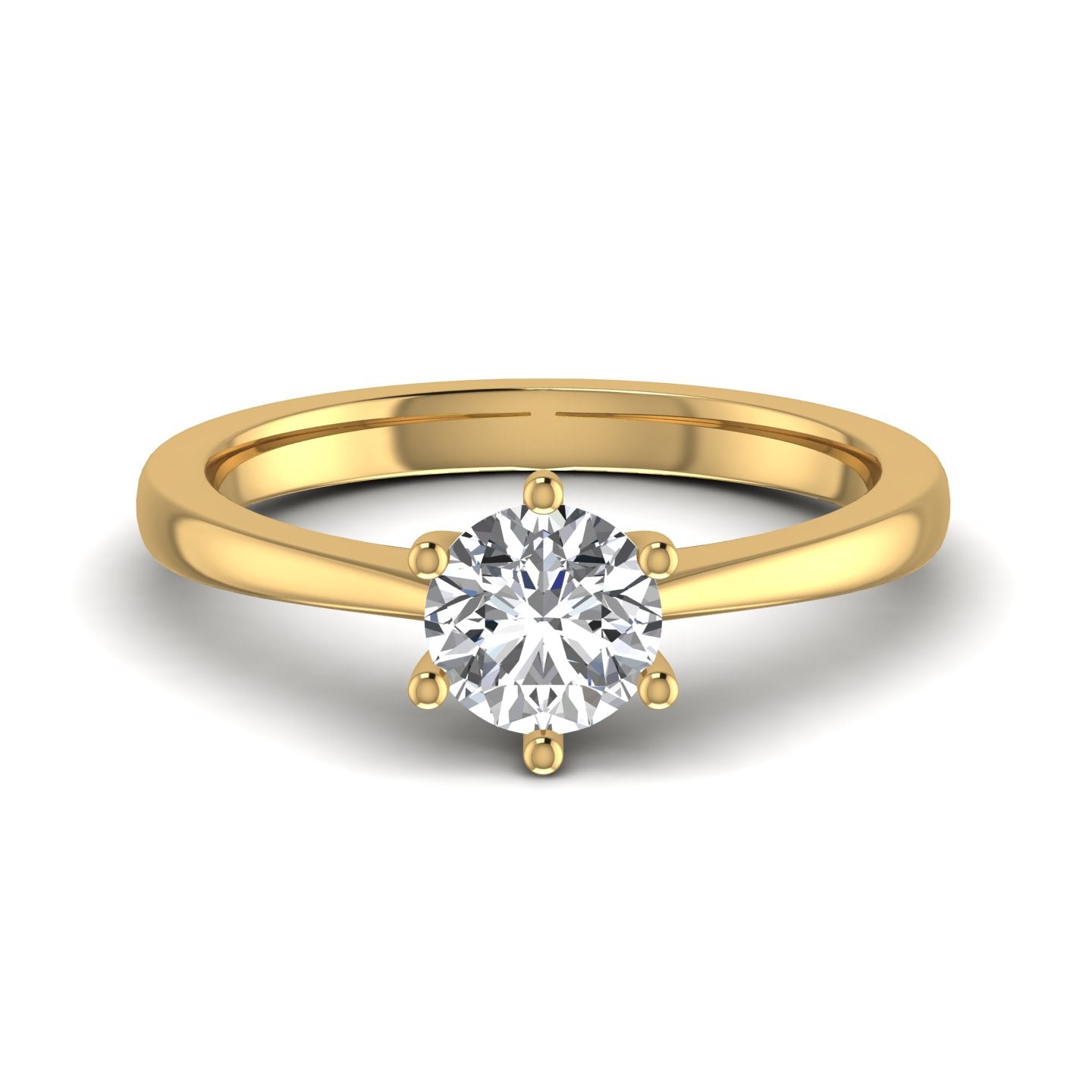 Solitaire Lab Diamond Ring