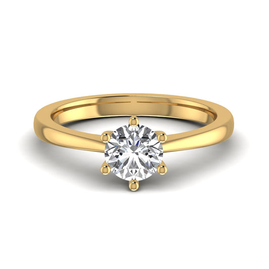 Solitaire Lab Diamond Ring