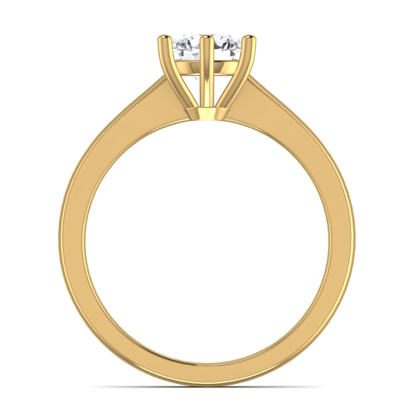 Solitaire Lab Diamond Ring