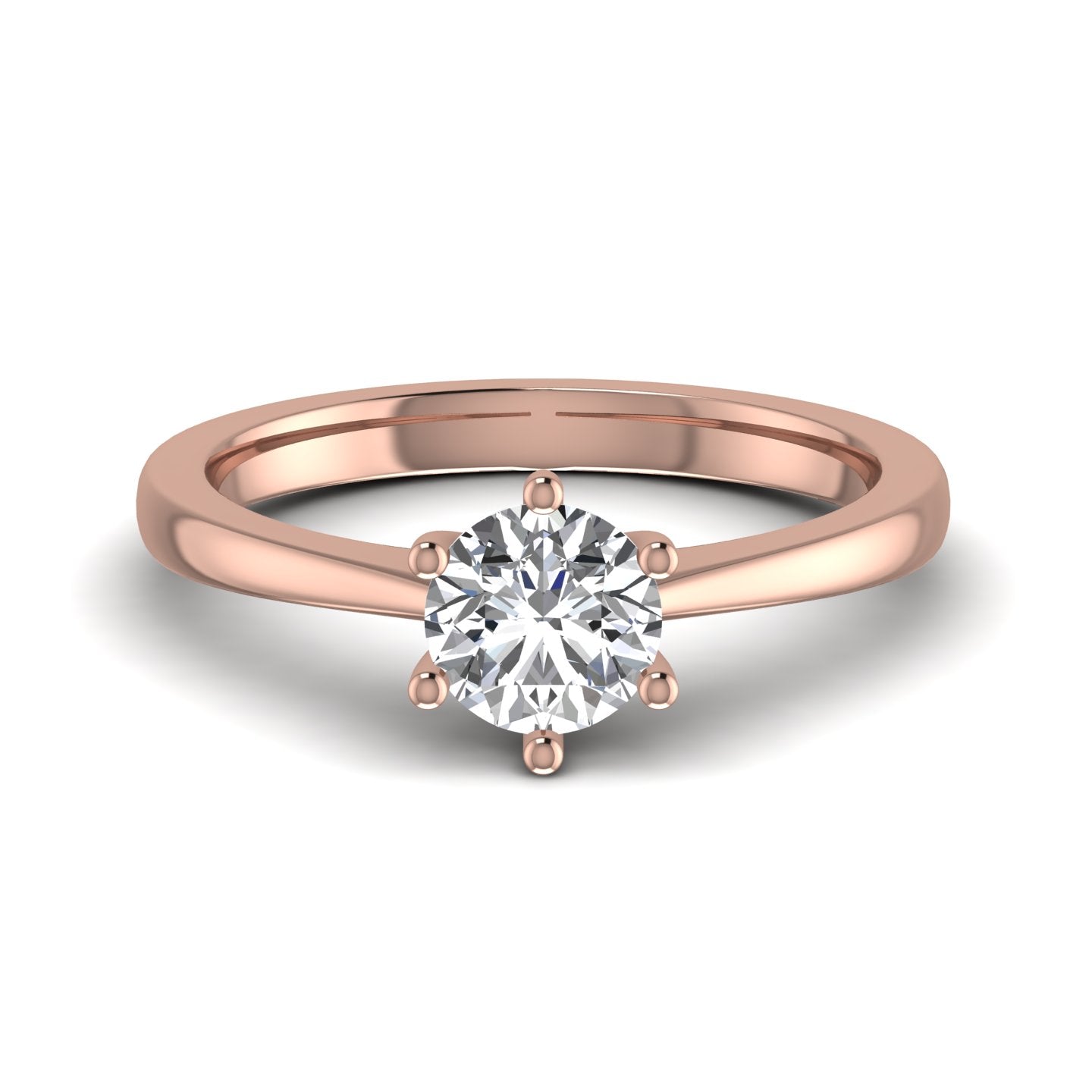 Solitaire Lab Diamond Ring