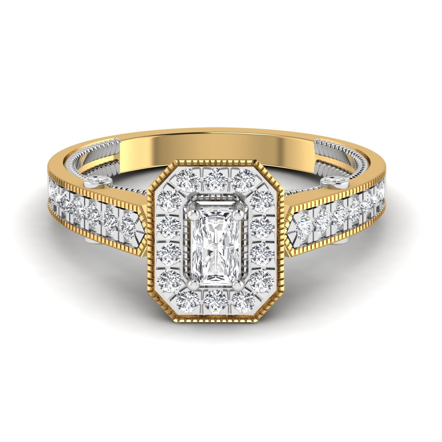 Lab Diamond Solitaire Ring
