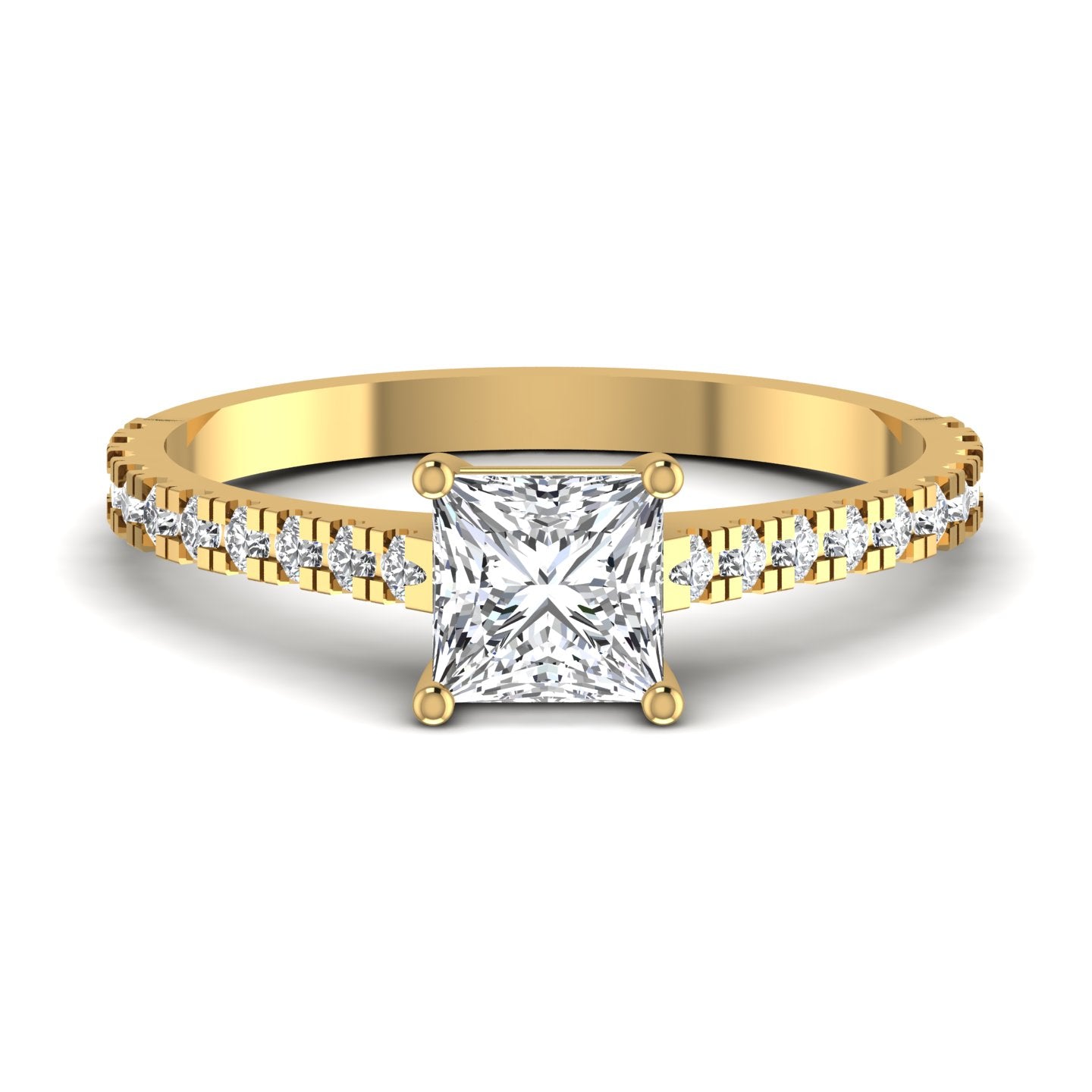 Diamond Solitaire Engagement Ring