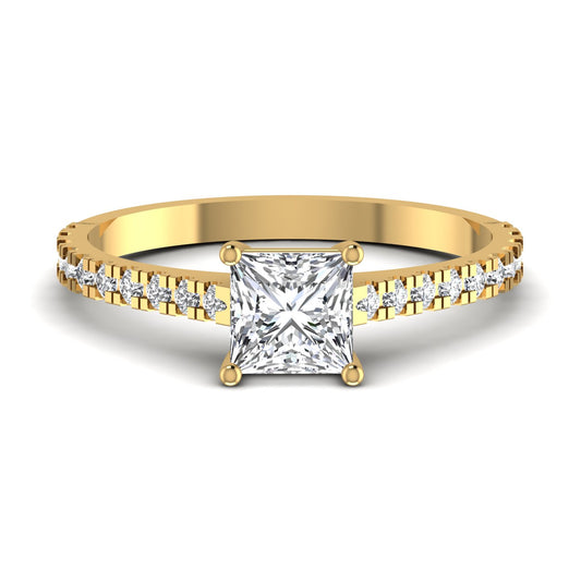 Diamond Solitaire Engagement Ring