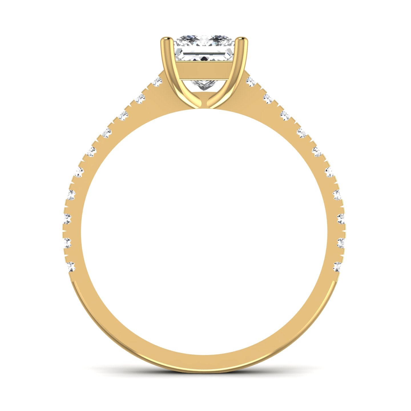 Diamond Solitaire Engagement Ring
