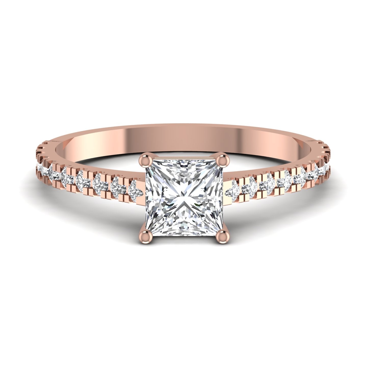 Diamond Solitaire Engagement Ring