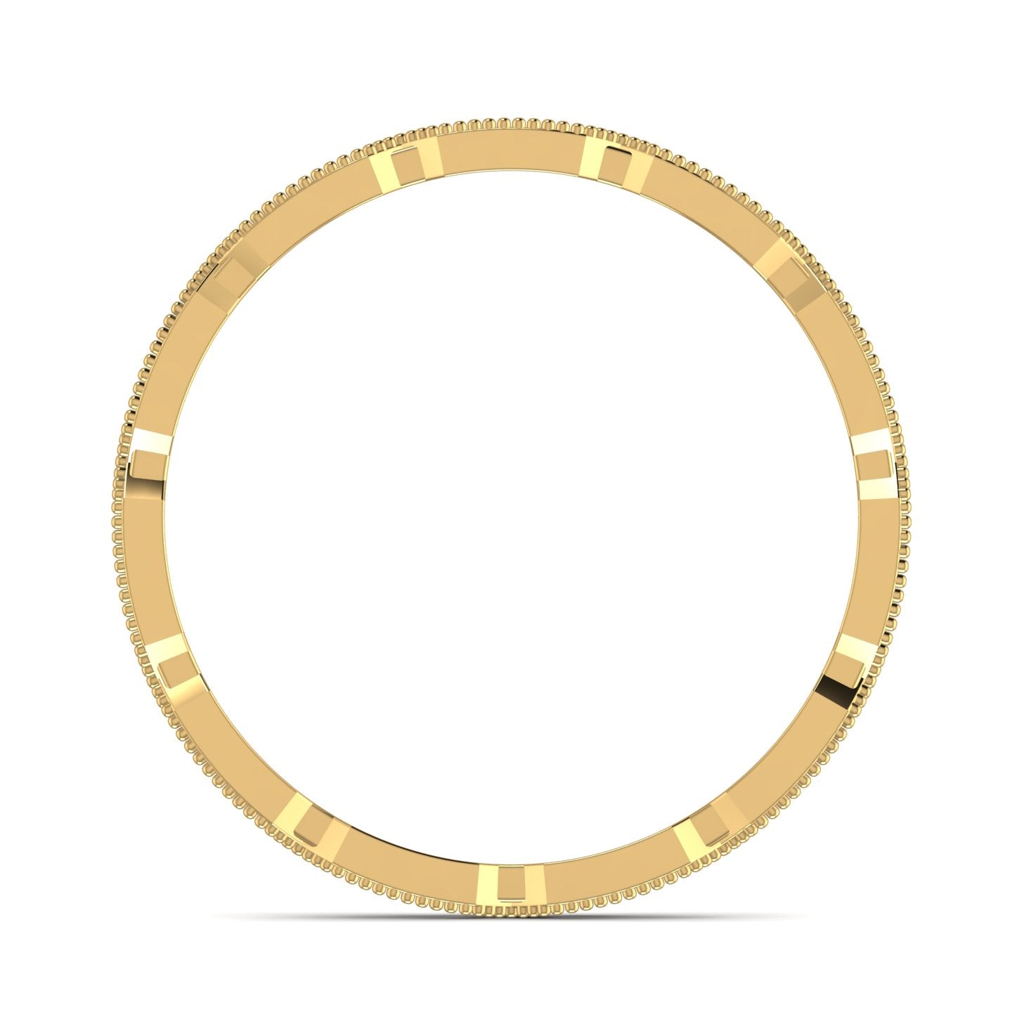 Lab Diamond Gold Band