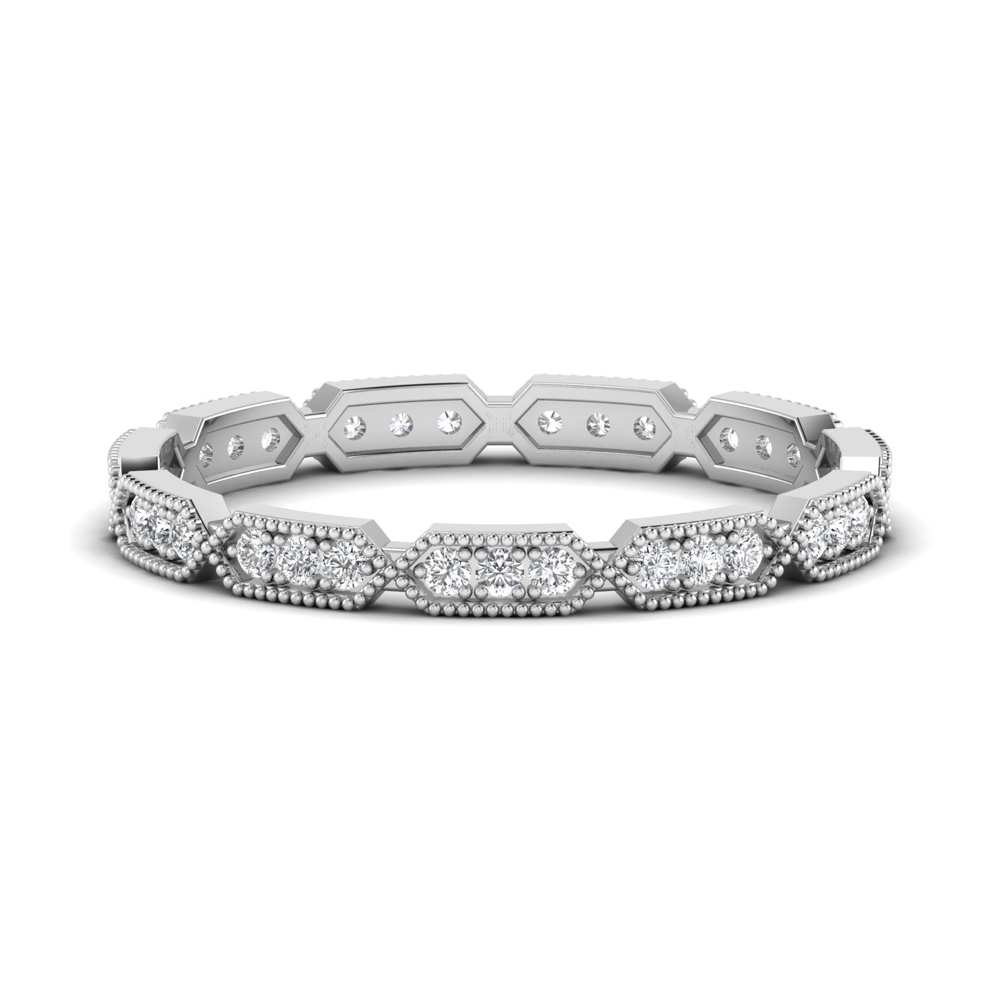 Lab Diamond Gold Band