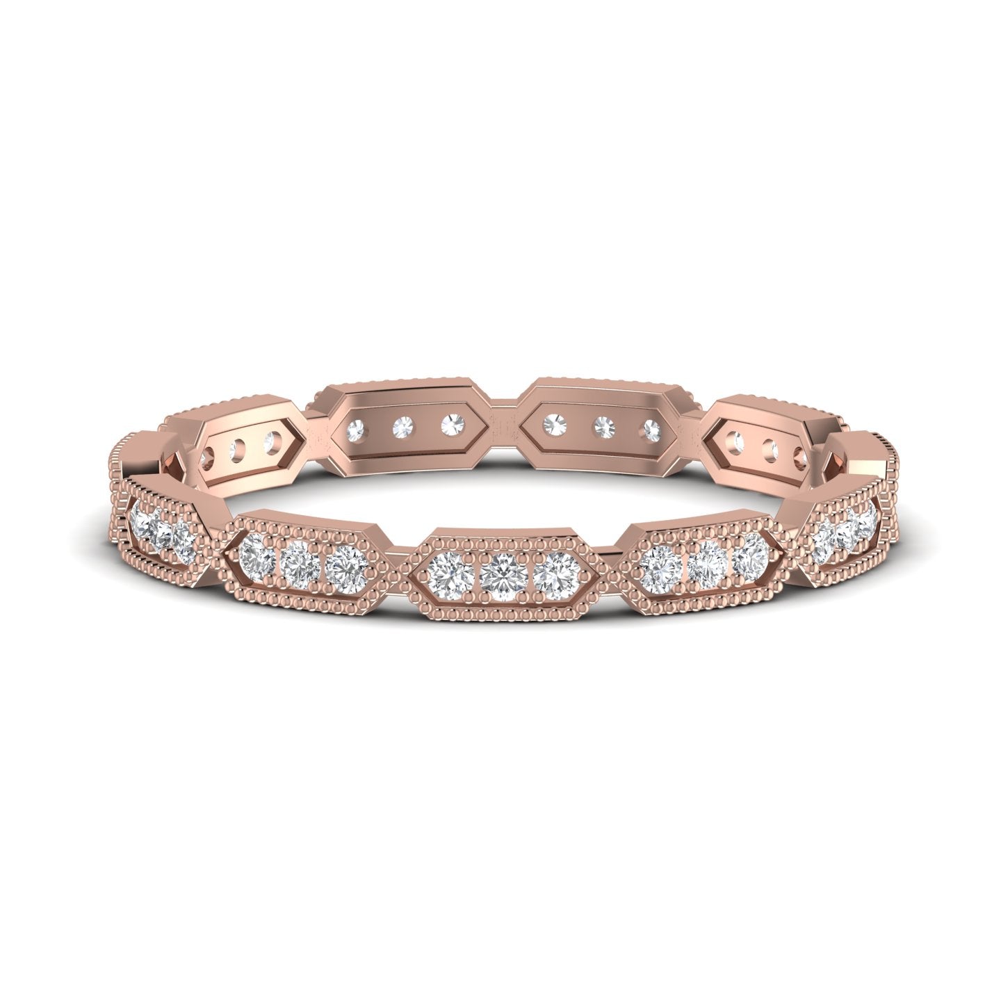 Lab Diamond Gold Band